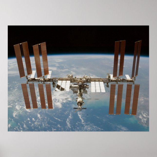 Póster Estação Espacial Internacional (ISS) (Frente)