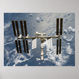 Póster Estação Espacial Internacional (ISS)