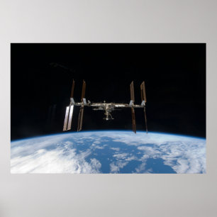 Póster Estação Espacial Internacional (ISS)