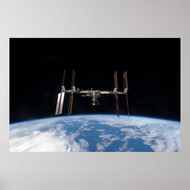 Póster Estação Espacial Internacional (ISS) (Frente)