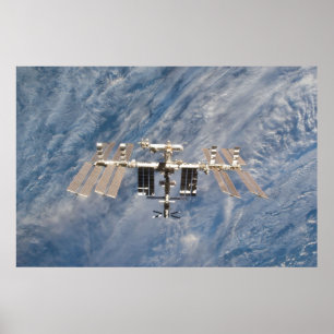 Póster Estação Espacial Internacional (ISS)