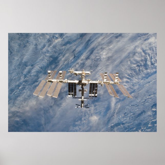 Póster Estação Espacial Internacional (ISS) (Frente)