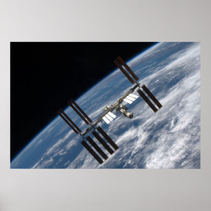 Poster Estação Espacial Internacional (ISS)