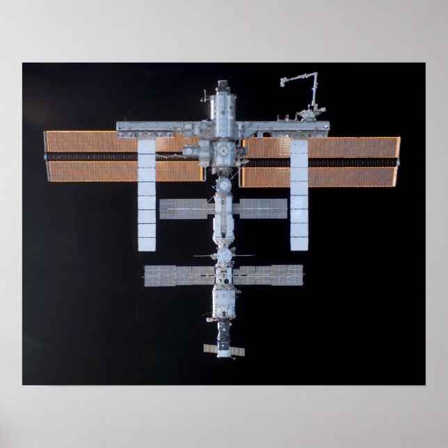 Poster Estação Espacial Internacional (STS-115) (Frente)