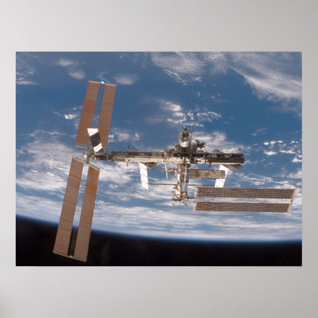 Póster Estação Espacial Internacional (STS-116) (Frente)