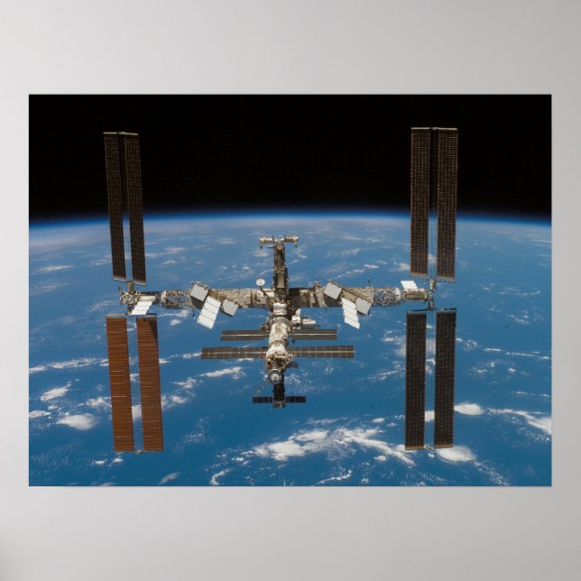 Póster Estação Espacial Internacional (STS-117) (Frente)