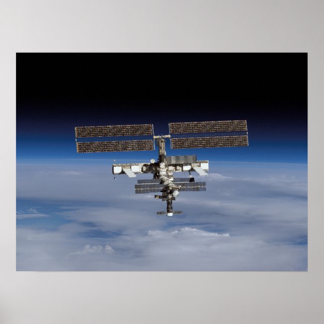 Poster Estação Espacial Internacional (STS-121) (Frente)