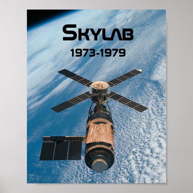 Poster Estação Espacial Skylab (Frente)