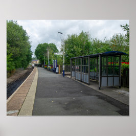 Poster Estação Ferroviária de Colne, Lancashire
