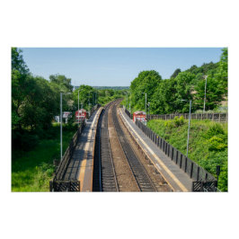 Póster Estação Ferroviária de Deighton, Huddersfield