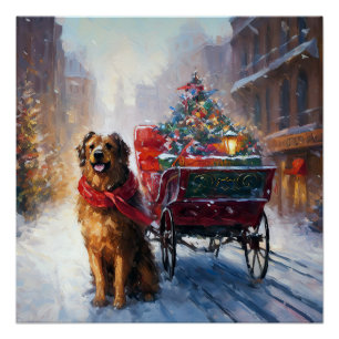 Póster Estação Festiva de Natal do Setentrional Irlandês