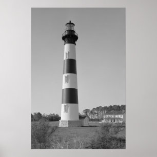 Póster Estação Luz de Bodie Island