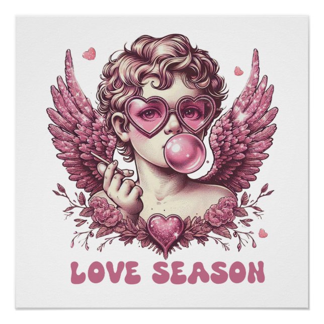 Póster Estação namorados Love (Frente)