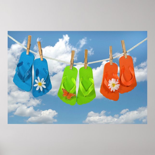 Poster Estação sacudir-Flop (Frente)