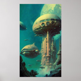 Poster Estação Sirius - (42x24in Extra Long)