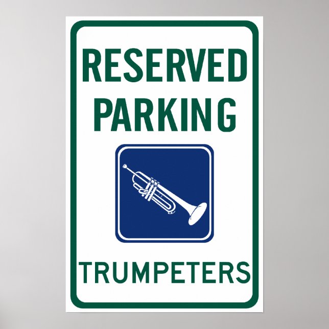 Poster Estacionamento de Trompeters (Frente)