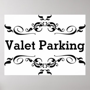 Póster Estacionamento personalizado