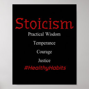 Poster Estacionismo Positivo da Camisa Motivação Hábitos