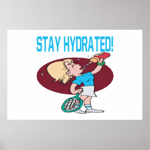 Póster Estada hidratada