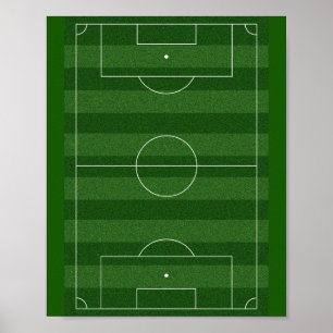 Poster Estádio de futebol - Campo de futebol - Yard de f