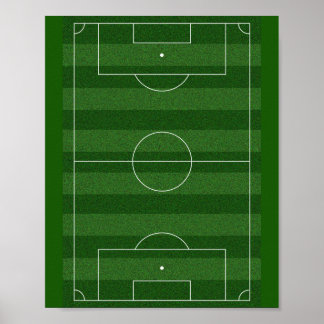 Poster Estádio de futebol - Campo de futebol - Yard de fu
