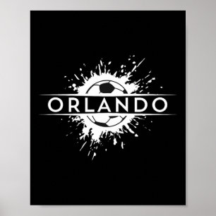 Poster Estádio de Futebol de Orlando Fã de Esporte Apoio