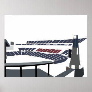 Póster Estádio de Gillette