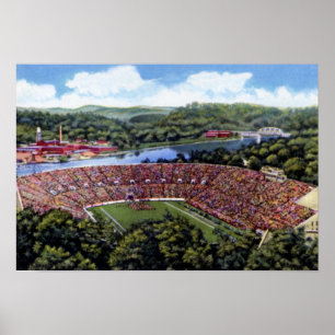 Póster Estádio de Knoxville Tennessee