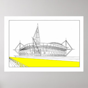 Póster Estádio do Milênio