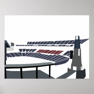 Póster Estádio Gillette