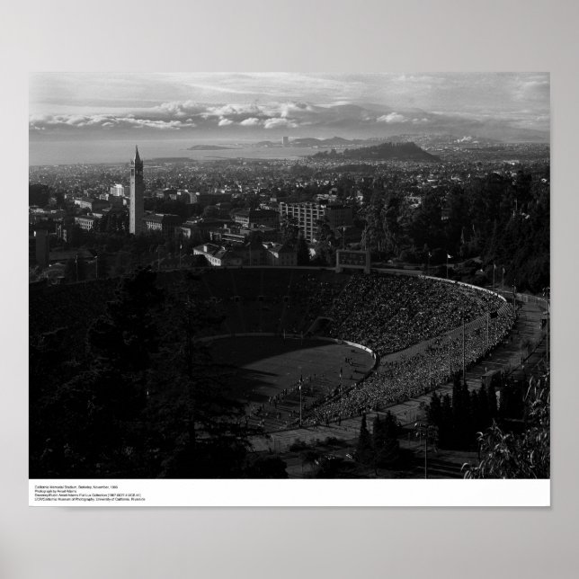 Póster Estádio Memorial da Califórnia (Frente)