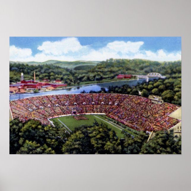 Póster Estádio Tennessee Knoxville (Frente)