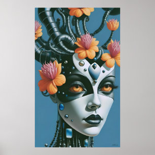 Poster Estadista Flor de Sabugueiro