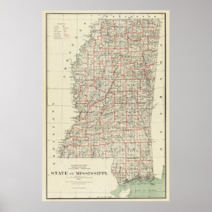 Póster Estado de Mississippi