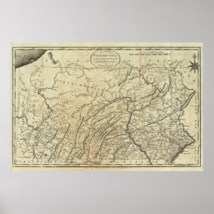 Póster Estado de Pensilvânia