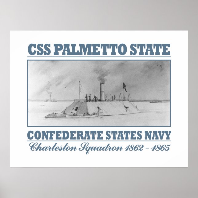 Póster Estado do Palmetto CSS (Frente)