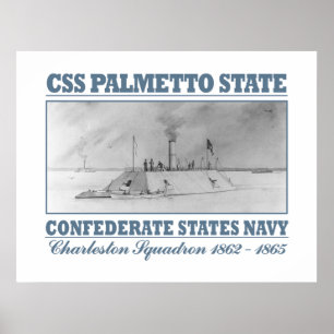 Póster Estado do Palmetto do CSS