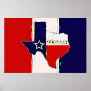 PÓSTER ESTADO DO TEXAS
