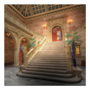 Póster Estado Matthew J. Ryan Construção de Pensilvâni