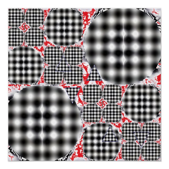 Póster Estado Permitido da Democracia Americana (Frente)