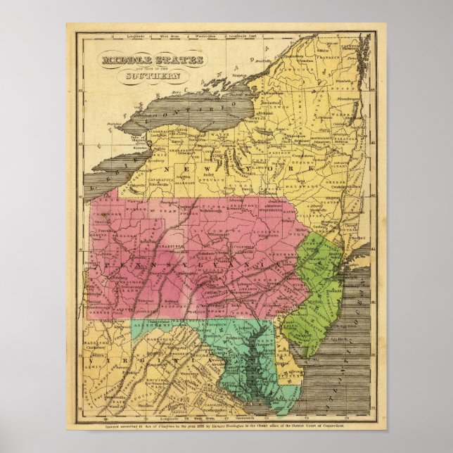 Póster Estados médios 3 (Frente)