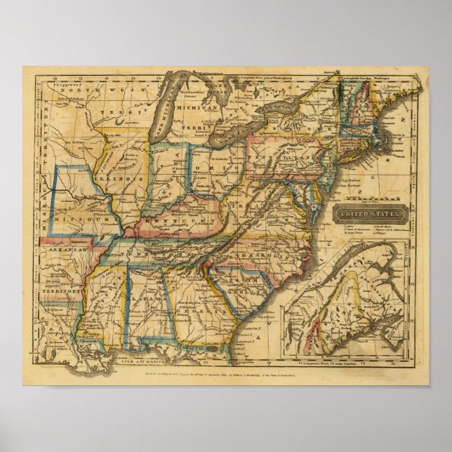 Póster Estados Unidos 10 (Frente)