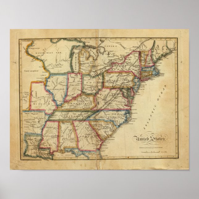 Póster Estados Unidos 14 (Frente)