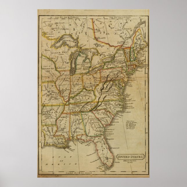 Poster Estados Unidos 2 (Frente)