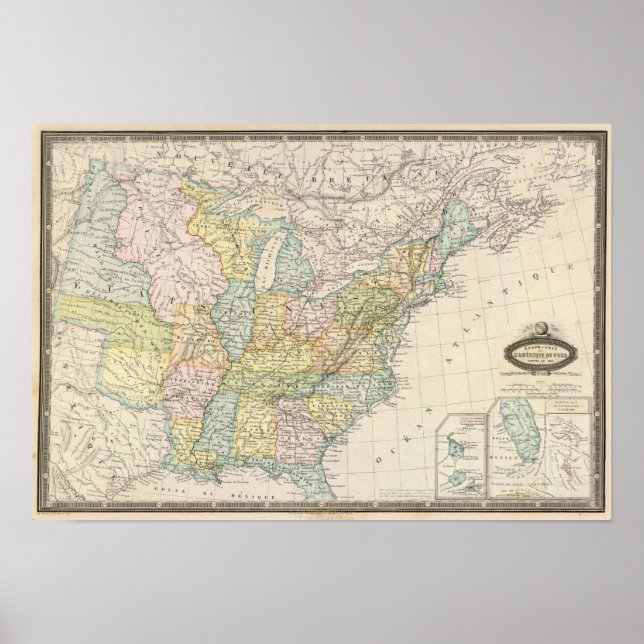 Póster Estados Unidos da América (Frente)