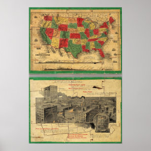 Póster Estados Unidos da América 10