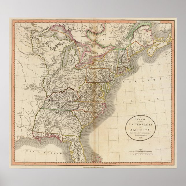 Póster Estados Unidos da América 8 (Frente)