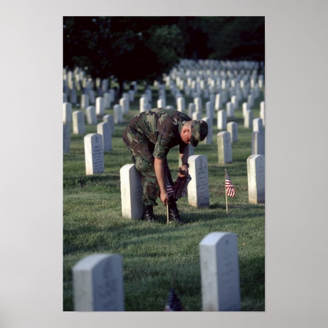 Póster Estados Unidos, Estado da Virgínia, Arlington. (Frente)