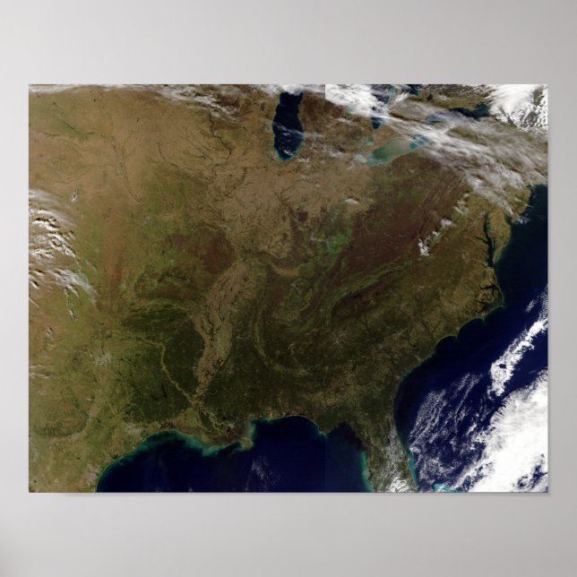 Póster Estados Unidos orientais (Frente)