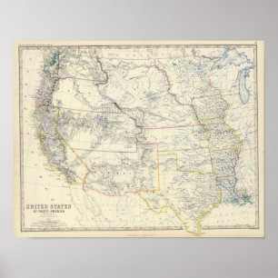 Poster Estados Unidos W